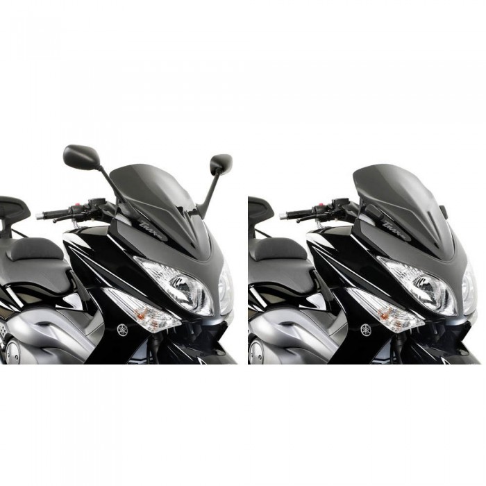 [해외]기비 D442B Low&Sports Yamaha T-Max 500 앞유리 9138008207 Glossy Black