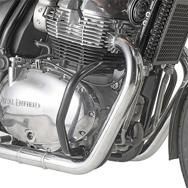 [해외]기비 Royal Enfield Interceptor 650 19-20 튜브형 엔진 가드 9138008400 Glossy Black