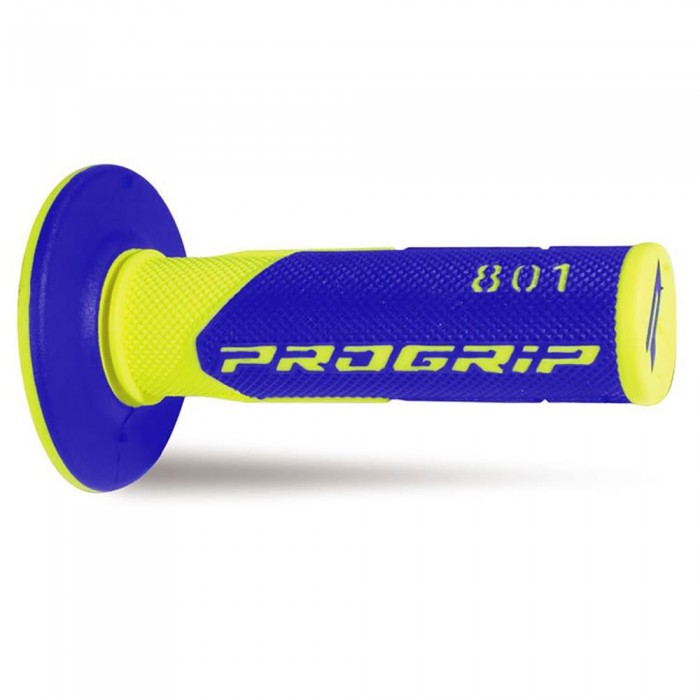 [해외]PROGRIP Mx 801-252 핸들 그립 9139881991 Yellow Fluo / Blue