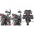 [해외]기비 Monokey Rapid Release Kawasaki Versys 1000/Versys 1000 SE 사이드 케이스 장착 9137999902 Black