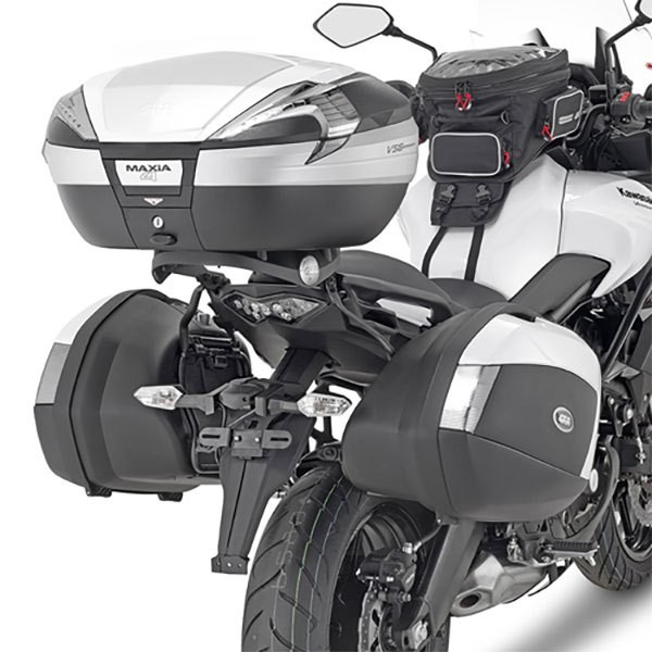 [해외]기비 V35/V37 Monokey Kawasaki Versys 650 사이드 케이스 장착 9137999923 Black