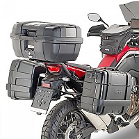 [해외]기비 Monokey Honda CRF Africa Twin 20 1100 L 사이드 케이스 장착 9138411854 Black