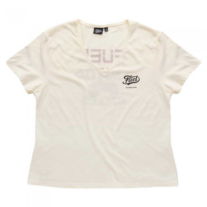 [해외]FUEL MOTORCYCLES Angie 반팔 티셔츠 9139858177 White