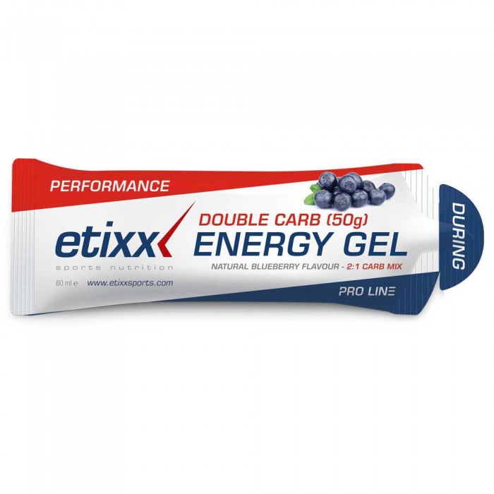 [해외]ETIXX 이중 탄수화물 프롤린 에너지 젤 블루베리 60ml 4138360301 Multicolor