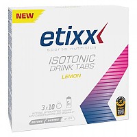 [해외]ETIXX 가루 Isotonic Effervescent Tablet 3X15 Lemon 4139122563 Multicolor