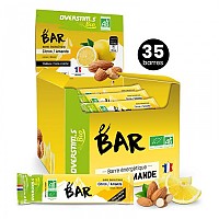 [해외]OVERSTIMS E-Bar BIO 아몬드 레몬 에너지 바 상자 32g 35 단위 4139745501 Yellow