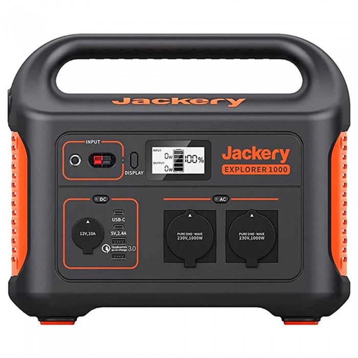 [해외]JACKERY Explorer 1000 EU 휴대용 발전소 4139741246 Black