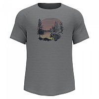 [해외]오들로 Con코드 Forest Imprime 반팔 티셔츠 4138697410 Grey Melange