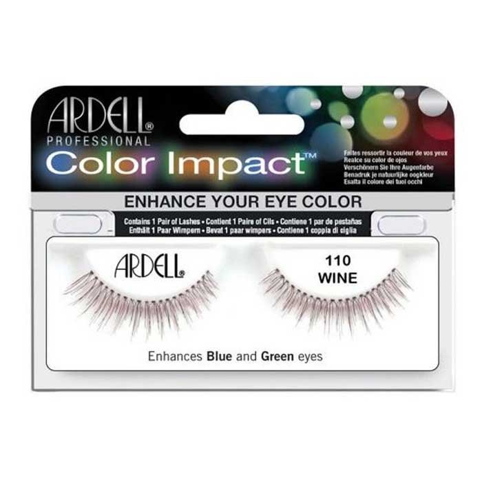 [해외]ARDELL Color Impact 110 Wine False eyelashes 139342880