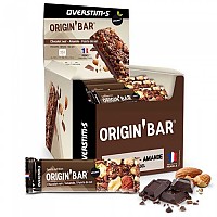 [해외]OVERSTIMS 블랙 초콜릿과 아몬드 에너지 바 상자 Origin Bar 25 단위 14138761210 Brown / Black