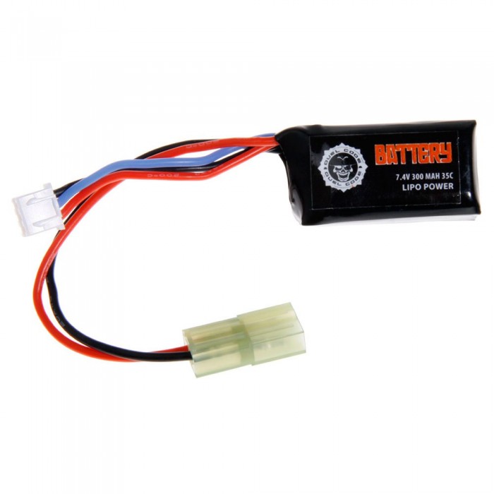 [해외]DUEL CODE 리튬 배터리 LiPo 7.4V 300mAh 35C Battery 14137287888 Black