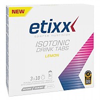 [해외]ETIXX 가루 Isotonic Effervescent Tablet 3X15 Lemon 3139122563 Multicolor