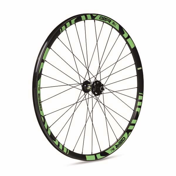 [해외]GTR SL20 27.5´´ CL Disc Tubeless MTB 앞바퀴 1139698736 Black / Green