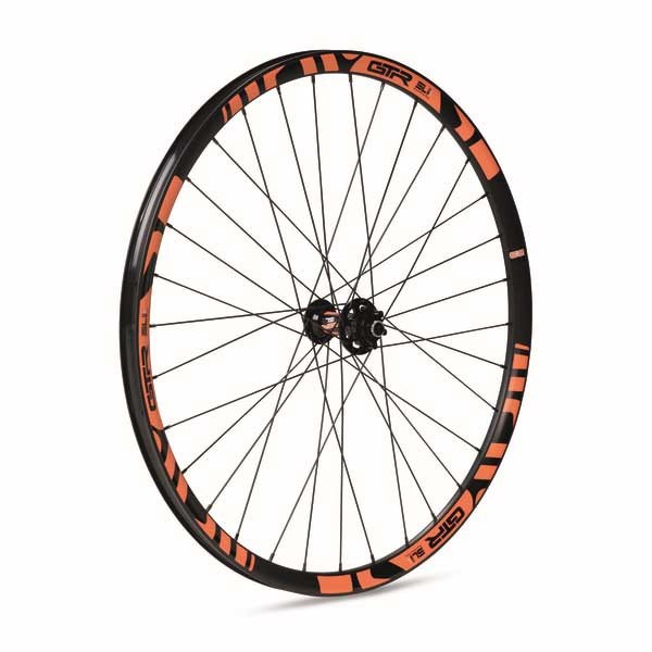 [해외]GTR SL20 27.5´´ CL Disc Tubeless MTB 앞바퀴 1139698738 Black / Orange