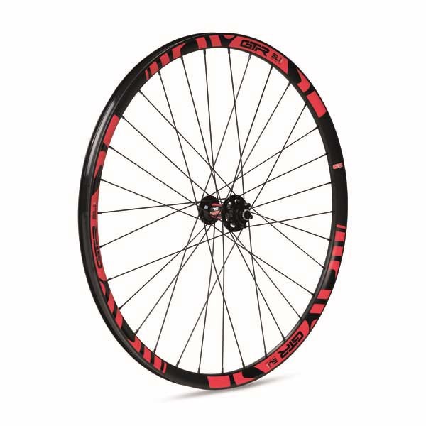 [해외]GTR SL20 27.5´´ CL Disc Tubeless MTB 앞바퀴 1139698739 Black / Red