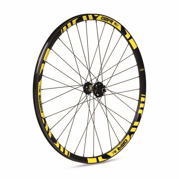 [해외]GTR SL20 27.5´´ CL Disc Tubeless MTB 앞바퀴 1139698741 Black / Yellow