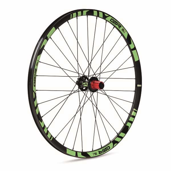 [해외]GTR SL23 27.5´´ CL Disc Tubeless MTB 뒷바퀴 1139698771 Black / Green