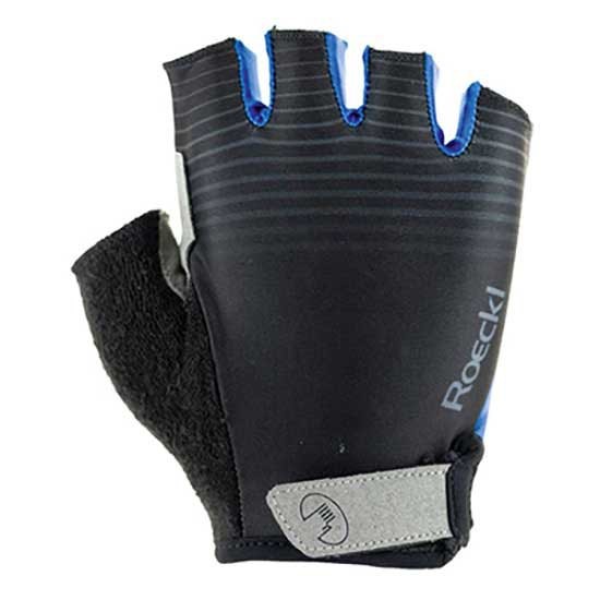 [해외]ROECKL Bernex 짧은 장갑 1139633693 Black / Blue