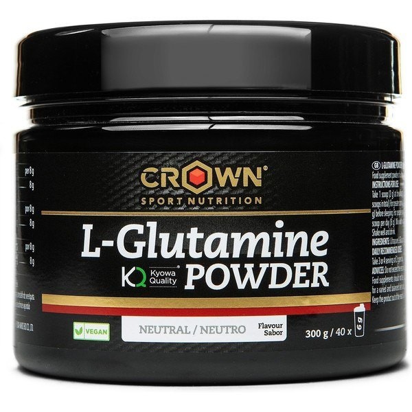 [해외]CROWN SPORT NUTRITION 가루 L-글루타민 쿄와 240g 12139621698 Clear