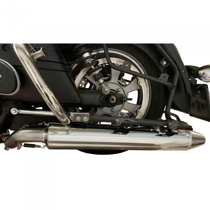 [해외]GPR EXHAUST SYSTEMS Maxy Deeptone Cruiser Kawasaki Vulcan VN 1700 Voyager ABS 11-16 인증된 머플러 9139565779 Stainless Steel Pulished