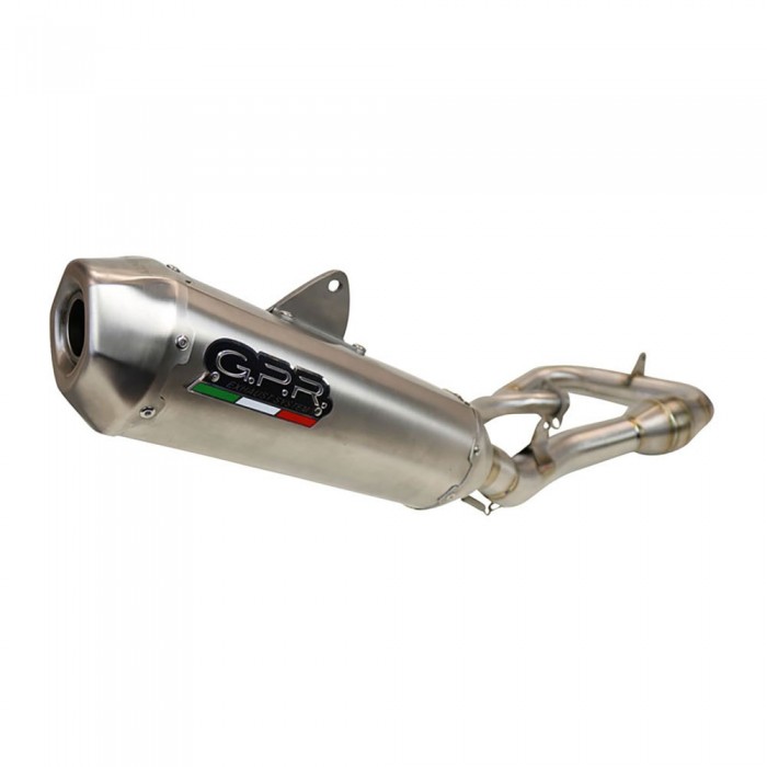 [해외]GPR EXHAUST SYSTEMS Pentacross Honda CRF 250 R 06-08 비인증된 완전 배기 시스템 9139565780 Satin Steel