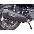 [해외]GPR EXHAUST SYSTEMS Pentaroad Black BMW C 400 X / GT 19-20 Ref:BM.108.CAT.PE.BL 인증된 슬립온 머플러 9139930239 Matt Black / Brushed Stainless Steel