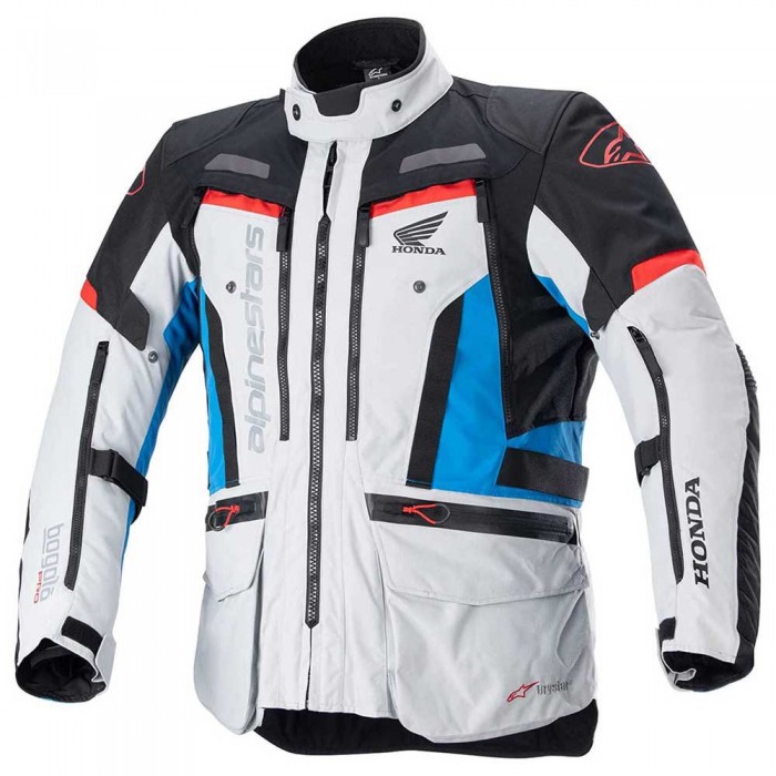 [해외]알파인스타 Bogota Pro Drystar? Honda 자켓 9139592667 Ice Grey / Blue / Bright / Red