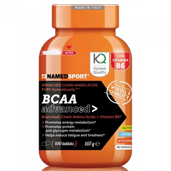 [해외]NAMED SPORT BCAA Advanced 100 단위 중립적 맛 정제 4137002528 Multicolor