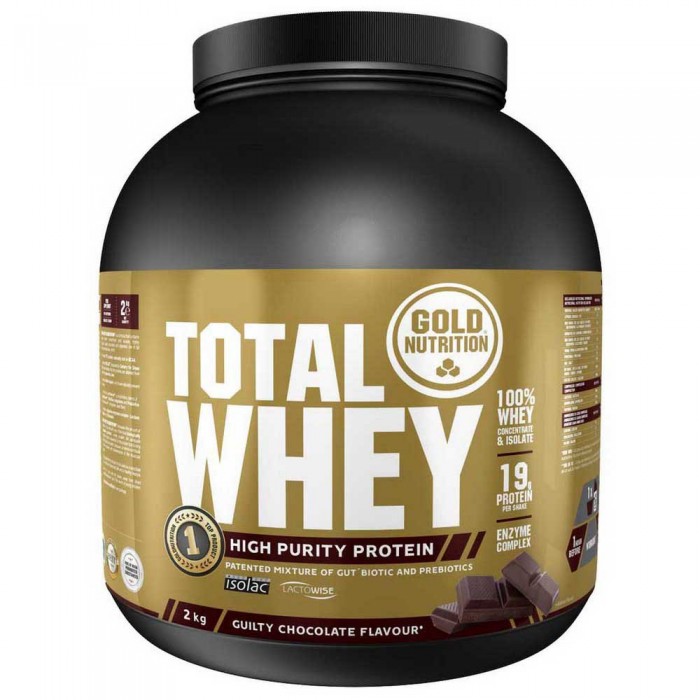 [해외]GOLD NUTRITION 유청 Total 2Kg 초콜릿 4137993738 Black