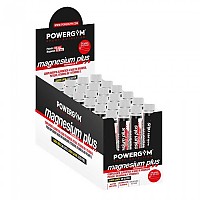 [해외]POWERGYM Magnesium Plus 25ml 24 단위 레몬 바이알 상자 4138350013