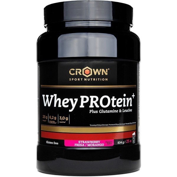 [해외]CROWN SPORT NUTRITION 가루 Whey Protein 871g 딸기 4139621779 Clear