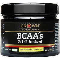 [해외]CROWN SPORT NUTRITION 레몬 파우더 BCAAs Instant 210g 4139775809 Black