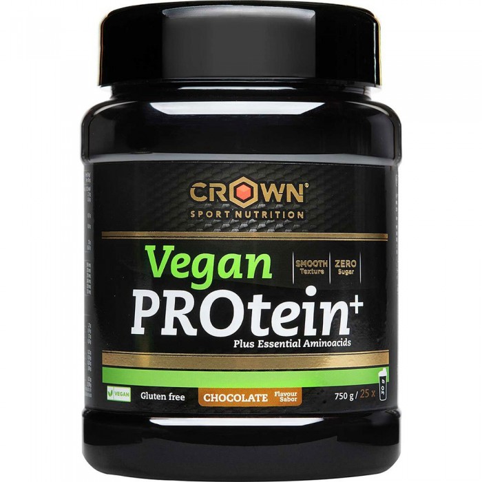 [해외]CROWN SPORT NUTRITION 가루 PROtein+ Chocolate 660g 4139775865 Black