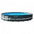 [해외]인텍스 지상 수영장 위의 둥근 강철 프레임 Ultra XTR 610x122 cm 6139907128 Grey / Blue