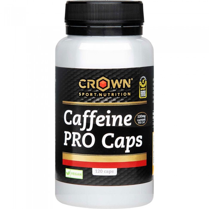 [해외]CROWN SPORT NUTRITION 모자 Caffeine PRO 120 단위 6139775813 Black