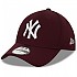 [해외]뉴에라 New York Yankees MLB 9Forty Diamond Adjustable 모자 137515246 Dark Purple