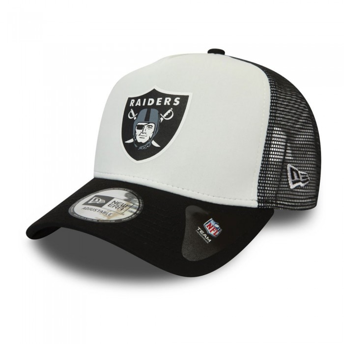 [해외]뉴에라 Las Vegas Raiders NFL E 프레임 Trucker Adjustable 모자 137515262 Black