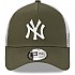 [해외]뉴에라 New York Yankees MLB E 프레임 Trucker League Essential 모자 137515280 Green Med