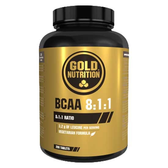 [해외]GOLD NUTRITION BCAA 8:1:1 200 단위 중립적 맛 7137993683 Black