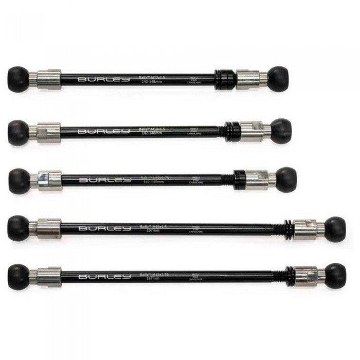 [해외]벌리 Ballz Thru Axle M12 x 1.00 Spare Part 1137499491 Black