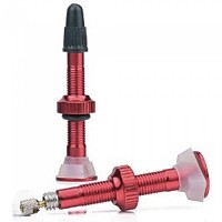 [해외]SKUAD 튜브리스 밸브 Dual Gum 40 mm 1139822052 Red