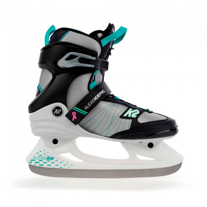 [해외]K2 ICE SKATES 여자 아이스 스케이트 Alexis Ice Pro 14139061624 Black / Teal