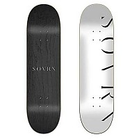 [해외]SOVRN 스케이트보드 데크 로고 12 8.0´´ 14139737295 Black / White