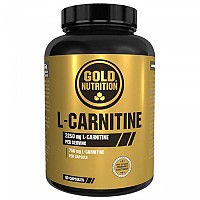 [해외]GOLD NUTRITION L-카르니틴 750mg 60 단위 중립적 맛 3137993713 Black