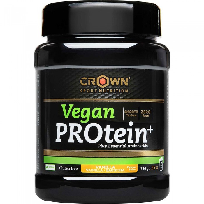 [해외]CROWN SPORT NUTRITION 바닐라 파우더 PROtein+ 660g 3139775866 Black