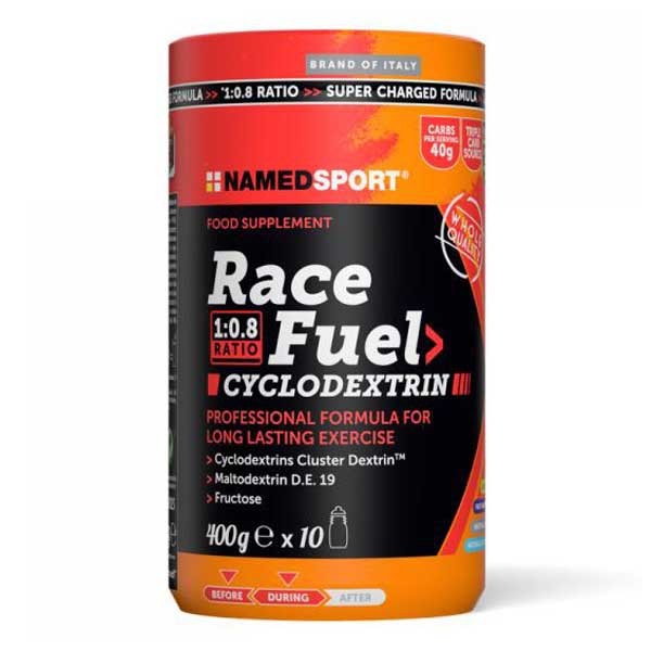 [해외]NAMED SPORT 이온 음료 분말 Race Fuel Cyclodextrin 400g 3139781123 Orange