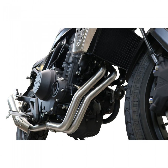 [해외]GPR EXHAUST SYSTEMS Collettore Brixton Crossfire 500 X 22-23 Ref:BR.1.1.RACE.DEC Stainless Steel 승인되지 않은 매니폴드 9139929711 Brushed Stainless Steel