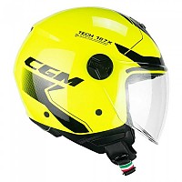 [해외]CGM 오픈 페이스 헬멧 167X Flo 테크 9139837115 Fluo Yellow / Black