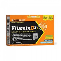 [해외]NAMED SPORT Vitamin D3 Caps 30 Units 4139931148 Orange