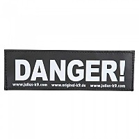 [해외]TRIXIE Danger! Harness Label 2 Units 4139824307 Black